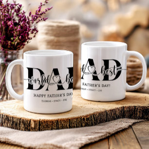 's Werelds beste Daddy Vaderdag-cadeau Koffiemok