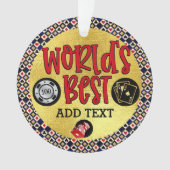 's Werelds beste dat je noemt het Ornament (voorkant)