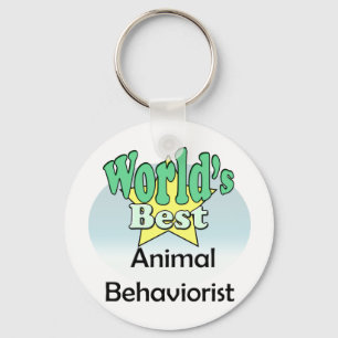 's Werelds beste diergedragsleider Sleutelhanger