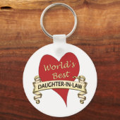 's Werelds beste dochter-in-law Sleutelhanger (Voorkant)