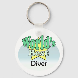 's Werelds beste duiker Sleutelhanger