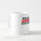 's werelds beste ecoloog, #ecoloog koffiemok (Voorkant links)