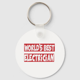 's Werelds beste elektricien. Sleutelhanger