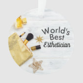 's Werelds beste estheticiaanse versiering Ornament (voorkant)