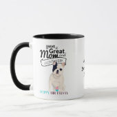 's Werelds BESTE FRENCHIE HOND MOEDER gepersonalis Mok (Links)