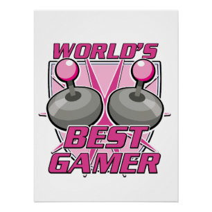 's Werelds beste gamer Perfect Poster