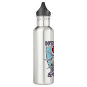 's Werelds beste gamer retro logo Waterfles (Links)
