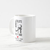 'S Werelds Beste Golf Papa - Grappig & Doordacht C Koffiemok (Voorkant links)