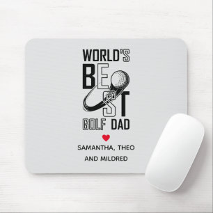 'S Werelds Beste Golf Papa - Grappig & Doordacht C Muismat