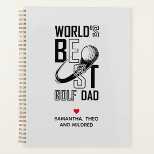 'S Werelds Beste Golf Papa - Grappig & Doordacht C Planner