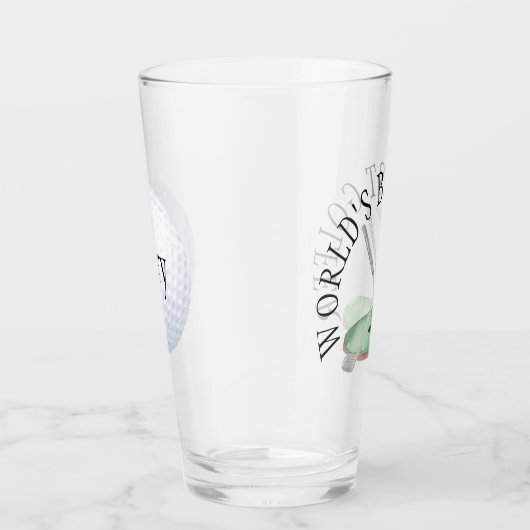 's Werelds beste golfer Glas (Rechts)