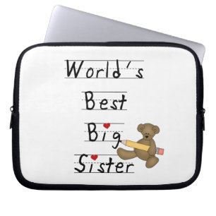 's Werelds beste grote zuster-cadeautjes Laptop Sleeve