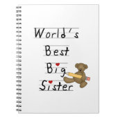 's Werelds beste grote zuster-cadeautjes Notitieboek (Voorkant)