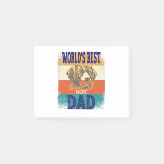 's werelds beste hond post-it® notes (Voorkant)