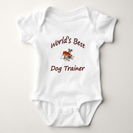 's Werelds beste hond-trainer Romper (Voorkant)