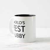 's Werelds beste Hubby Mok | Valentijnsgeschenk (Voorkant links)