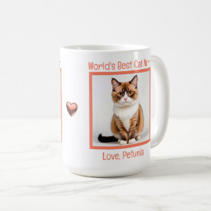 's Werelds beste kat mam personaliseren (Munchkin) Koffiemok