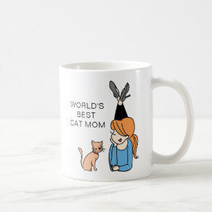 's Werelds beste kat-Mok met mam-koffie Koffiemok