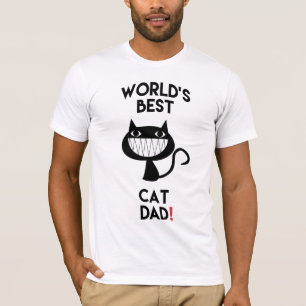 's Werelds beste kattenvader! Leuk T-shirt