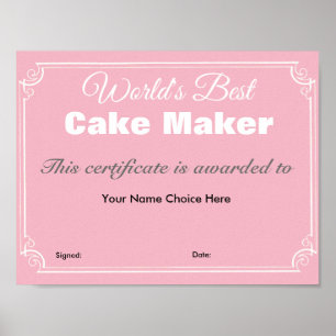 's Werelds beste koekjesmaker Poster