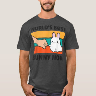 's Werelds beste konijnenmam Cute Rabbit Bunny T-shirt