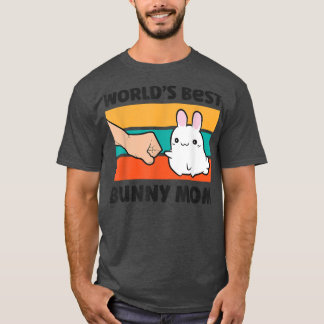 's Werelds beste konijnenmam Cute Rabbit Bunny T-shirt