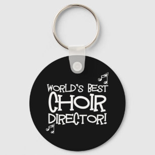 's Werelds beste koor directeur Sleutelhanger