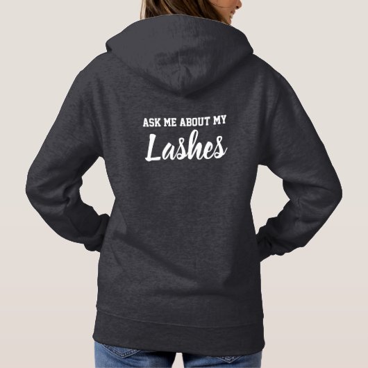 's Werelds beste 'Lash'-technicus Hoodie (Achterkant)