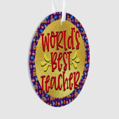's Werelds beste leraar Ornament (voorkant)