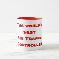 's Werelds beste luchtverkeersleider in rood