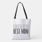 's Werelds beste mama Moederdag | Canvas tas (Achterkant)