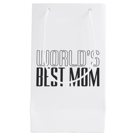 's Werelds beste mama Moederdag | Gift Bag Klein Cadeauzakje (Voorkant)