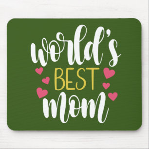 's Werelds beste mama Moederdag Mousepad Muismat