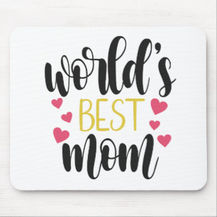 's Werelds beste mama Moederdag Mousepad Muismat
