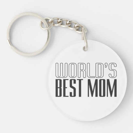 's Werelds beste mama Moederdag | Sleutelhanger (Voorkant)