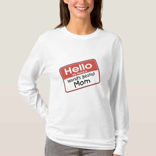 's Werelds beste mama-overhemden en -cadeautjes T-shirt (Voorkant)