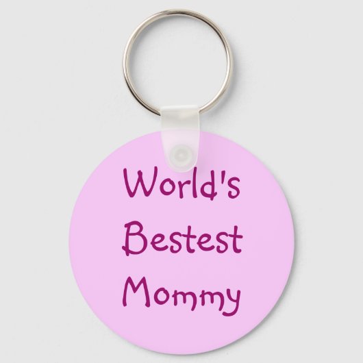 's Werelds beste mama Sleutelhanger (Voorkant)