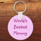 's Werelds beste mama Sleutelhanger (Voorkant)