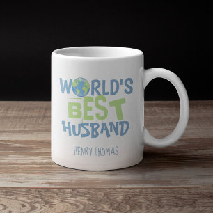 's Werelds beste man-moderne tipografie Koffiemok