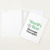 's Werelds beste massagetherapeut Planner (Display)