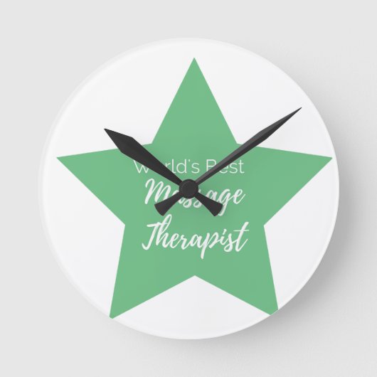 's Werelds beste massagetherapeut Ronde Klok (Voorkant)