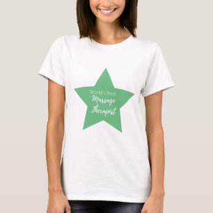 's Werelds beste massagetherapeut T-shirt