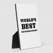 'S WERELDS BESTE METEOROLOGIST FOTOPLAAT (Zijkant)