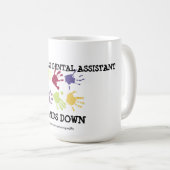 's Werelds beste Mok voor gebitsassistenten (Voorkant rechts)