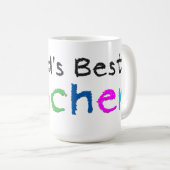 's Werelds beste Mok voor leerling-koffie (Voorkant rechts)