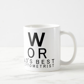 's Werelds beste Mok voor optometrist cadeau