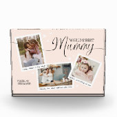 's Werelds beste mummie script snapshot Moederdag Fotoblokken (Voorkant)