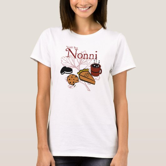 's Werelds beste Nonni-Shirt met lange mouwen T-shirt (Voorkant)