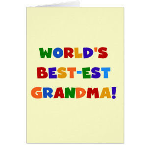 's Werelds beste oma, Bright T-shirts en cadeaus