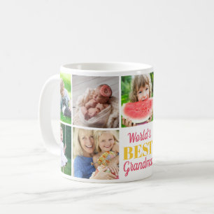 'S Werelds Beste Oma Grandkids 9 Fotocollage Koffiemok